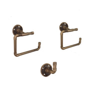 Juego accesorios Vintage x 3 Bronce Antiguo