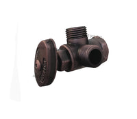 Registro Regulacion Doble  Cobre  antiguo