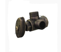 Registro Regulacion Doble  Bronce  antiguo
