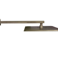 Registro cuadrado Bronce Antiguo + Ducha 30x30cm