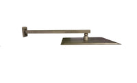 Registro cuadrado Bronce Antiguo + Ducha 30x30cm