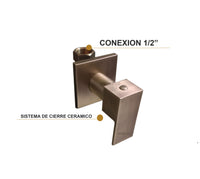 Registro cuadrado Bronce Antiguo + Ducha 20x20cm