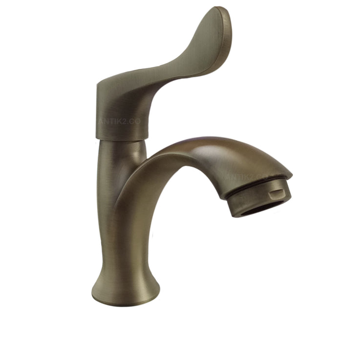 Grifería lavamanos Bronce Antiguo (Agua fría)