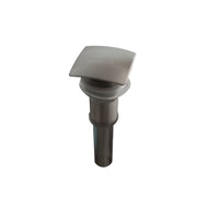 Desague push  Niquel Satin cuadrado tapa cuadrada