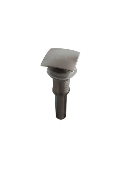 Desague push  Niquel Satin cuadrado tapa cuadrada
