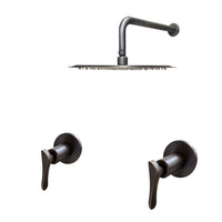 Mezclador ducha niza Bronce Antiguo + Ducha 25cm