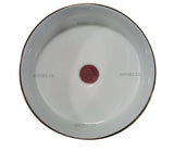 Lavamanos  Burdeos Oro rosa/Blanco 36cm + Desague Push