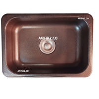 Lavaplatos 60 x 40cm Cobre  Antiguo