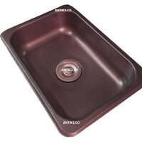 Lavaplatos 50 x 35cm Cobre  Antiguo