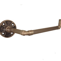 Toallero De Manos Recto Bronce Antiguo