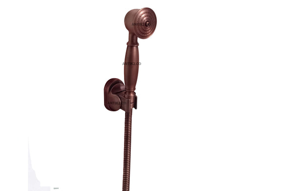 Ducha Telefono Vintage Cobre Antiguo