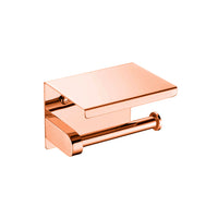 Porta Rollo Con Base Oro rosa