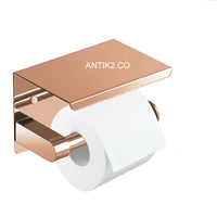 Porta Rollo Con Base Oro rosa