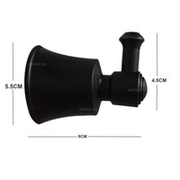 Juego de accesorios Alum negro x 3 piezas