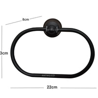 Juego de accesorios Alum negro x 3 piezas