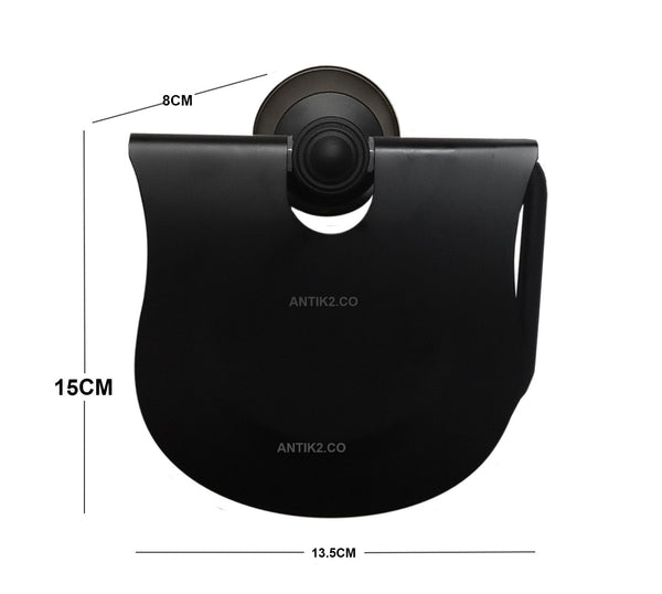 Juego de accesorios Alum negro x 3 piezas