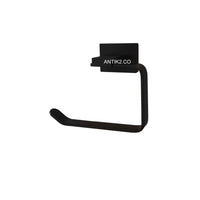 Porta Rollo  Square Negro Mate