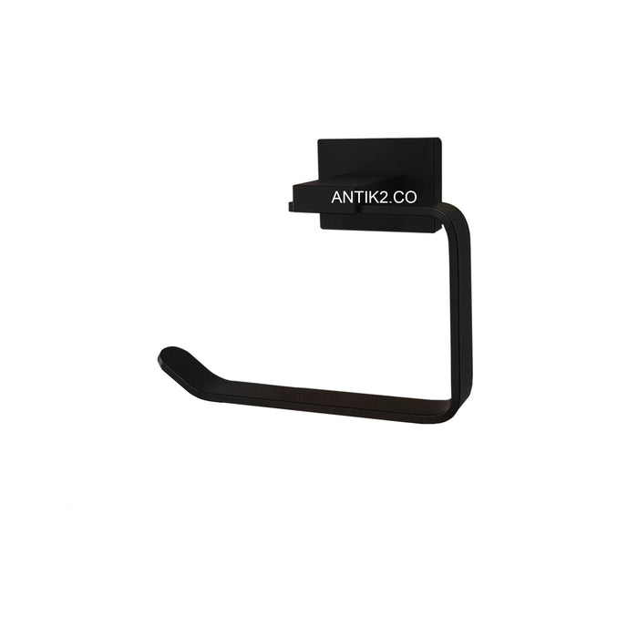 Porta Rollo  Square Negro Mate