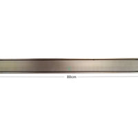 Rejilla Piso  Bronce Antiguo Invisible 80x10cm