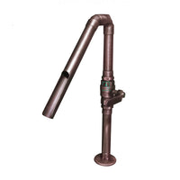 Griferia Vintage Kronox Cobre Antiguo Tipo Cascada