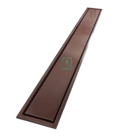 Rejilla piso Oro rosa Rectangular 80x10cm