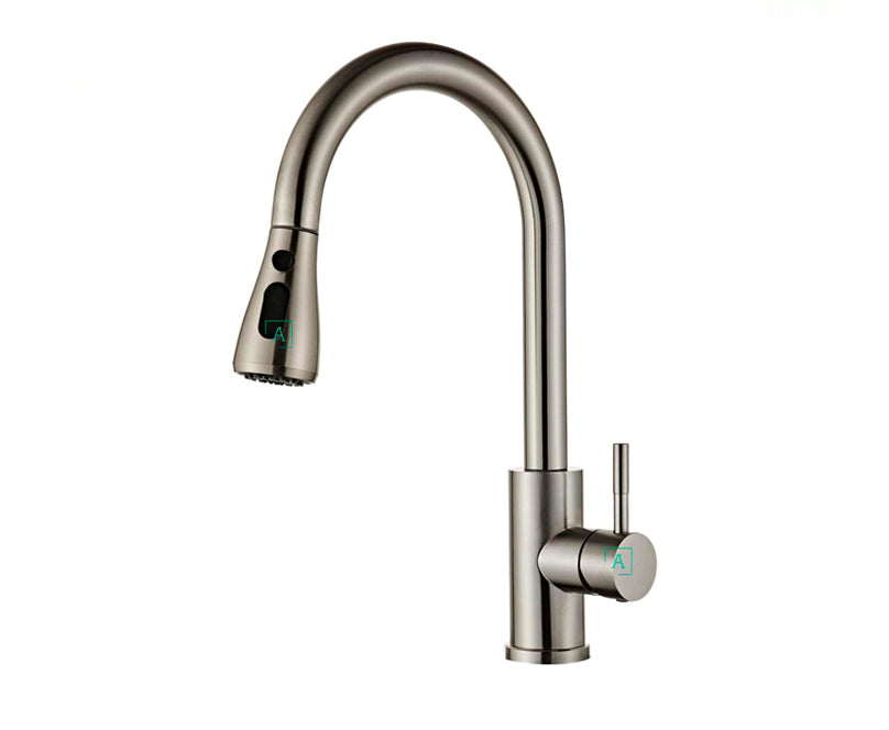 Griferia Lavaplatos Monomando Tunez Niquel Stain Extraible –