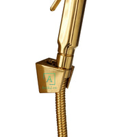 Set Ducha Bidet Lyon Dorada Soporte/manguera