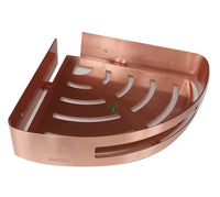 Repisa Esquinera Baño Cobre Satin