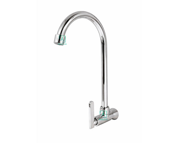 Llave Pared Slim Cuello de ganzo   (Agua Fria)