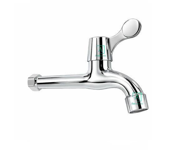 Llave Pared Terminal Floria Niquel Brillante