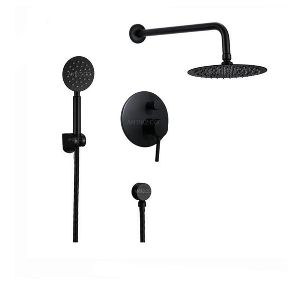 Mezclador Ducha Monomando con Teleducha + Ducha de 25cm