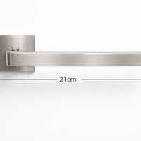 Accesorios Square x 3 piezas Niquel Satín