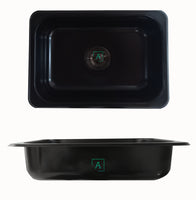 Lavaplatos 50 x 35 cm Negro mate