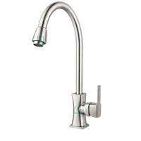 Griferia Lavaplatos Naked Niquel satin.