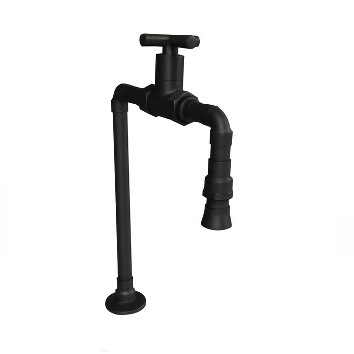 Griferia Lavamanos Vintage Novo Negro (Agua Fria)