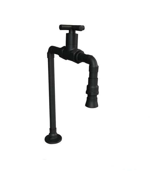 Griferia Lavamanos Vintage Novo Negro (Agua Fria)