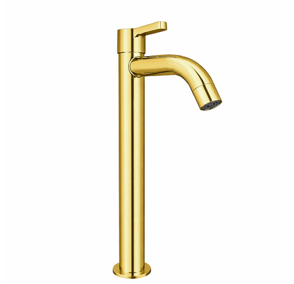 Griferia Alta Arfil Dorado (Agua fria)