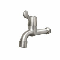 Griferia muro Slim Niquel Satín