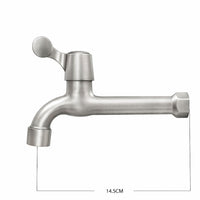 Griferia muro Slim Niquel Satín