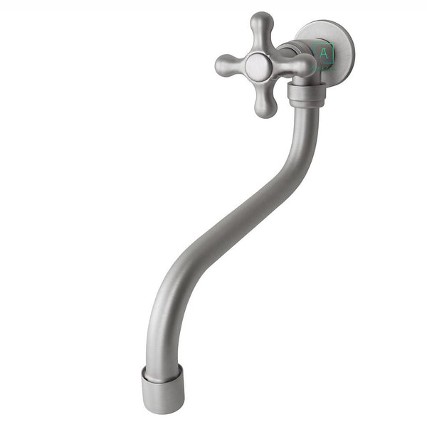 Griferia muro Kaly Niquel Satín