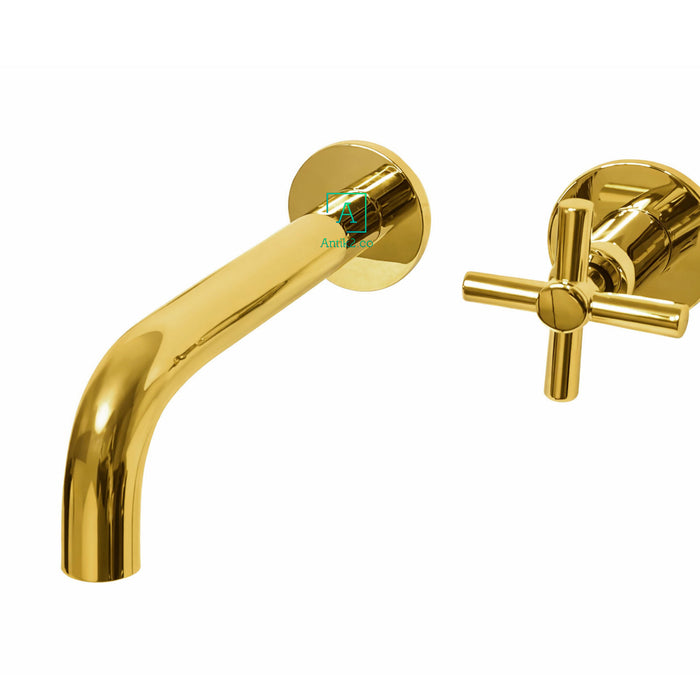 Griferia pared Dorado (Agua Fria)