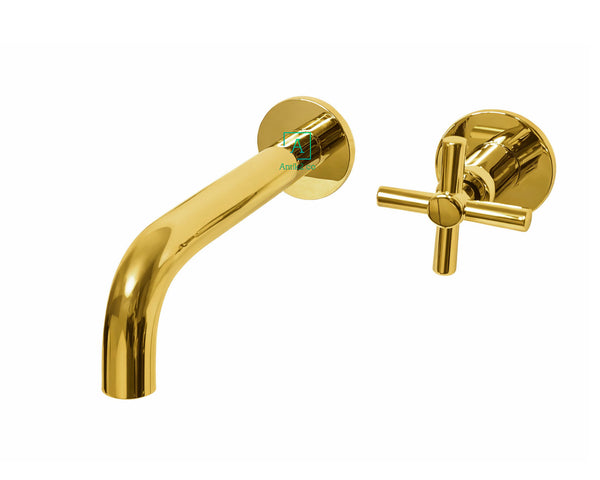 Griferia pared Dorado (Agua Fria)