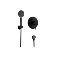 Mezclador Monomando Slim Con Ducha Telefono Negro