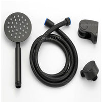 Mezclador Monomando Slim Con Ducha Telefono Negro