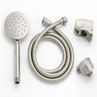 Mezclador Monomando Slim Con Ducha Telefono Niquel satin