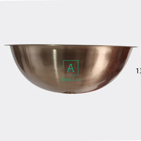 Lavamanos Bronce Antiguo Acero inoxidable 40cm + Desagüe de Push
