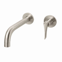 Griferia muro Wing Niquel Satín (Agua Fría)