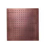 Ducha Cuadrada slim Cobre Antiguo 25cm x 25