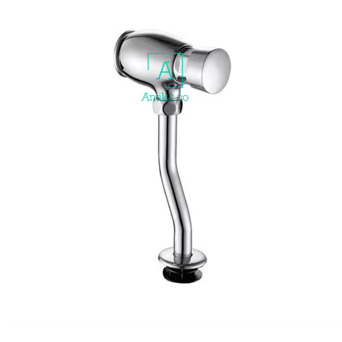 Llave push Orinal  Niquel Brillante Trafico Pesado