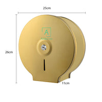 Dispensador de Papel higienico Dorado